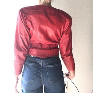 Red Leather Jacket